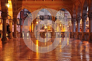 Udine, Friuli Venezia Giulia, Italy. Main square monuments photo